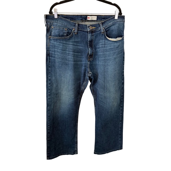 Wrangler Other - Wrangler Relaxed Boot Jeans Mens Blue Denim Comfort Fit Classic